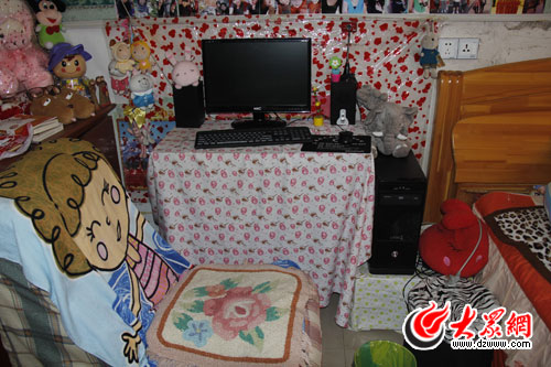 若晴的房間和電腦
