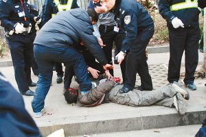 山東泰安警匪槍戰 路人稱“槍聲像放鞭炮”(圖)